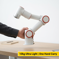 JINWEI FR3MT 3kg 622mm Robot Colaborativo de 6 Ejes IP54/IP65 0.05mm ISO 10218 CR CE 1m/s Opcional con Espejo, Brazo Dual para Línea de Soldadura y Ensamblaje
