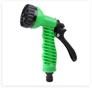 Multi-Purpose Seven-Function Plastic Garden Nipple Connector Spray Gun Household Water Nozzle Car Wash Gardening Multi-Purpose