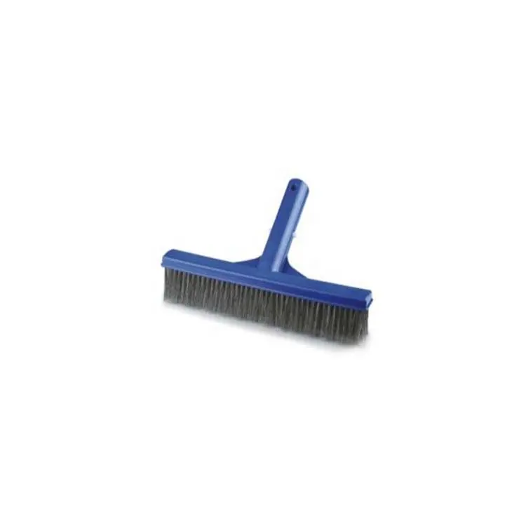 Brosse murale de nettoyage de fil d'acier, pour piscine, de 18 à 10 pouces