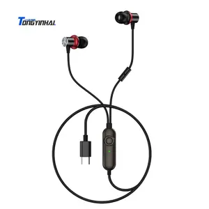 Tongyinhai novo estilo fone de ouvido intra-auricular carregador de voz com interface tipo c