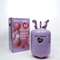 Kit de gaz hélium haute pression en acier 7L EC-13B du fabricant, avec réservoir d'hélium 50LB pour ballons