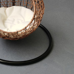 Лидер продаж, стильный экологически чистый производитель, роскошные товары для домашних животных, кровать для кошек, новый дизайн, ротанговая заводская цена, кровать для кошек - Product Image 6