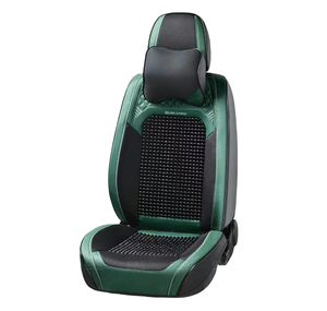 Protecteur de siège de <span class=keywords><strong>voiture</strong></span> de luxe personnalisé Noir et rouge Ensemble complet universel en cuir PU - Product Image 6