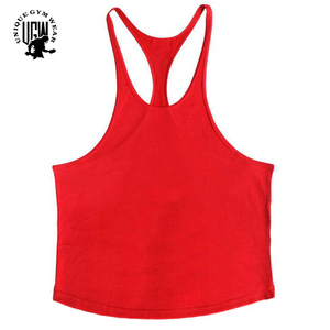Custom Plus Size <b>Men's</b> Tank Top Breathable Cotton Stringer Gym Vest Fitness <b>Singlet</b> Casual Workout Muscle Bodybuilding Knitted - Product Image 5
