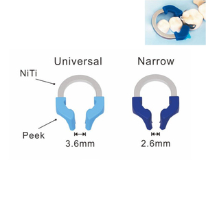 แหวนแมทริกซ์แบบแบ่งส่วนสำหรับงานทันตกรรม ทำจากวัสดุ NiTi พร้อมคลิปหนีบ - Product Image 5