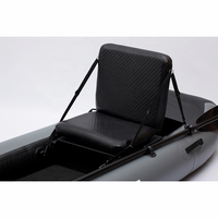 Kayak gonflable de pêche OEM d'usine, meilleur prix, avec pompe, pagaie et siège gonflable
