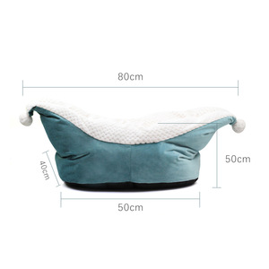 批发狗床定制时尚设计宠物床上用品奢华冬季宠物床 - Product Image 5