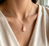 Collier pendentif ovale minimaliste délicat en acier inoxydable 316L plaqué or 18K PVD, personnalisable, bijoux pour femmes