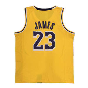 Nuevas Camisetas de <span class=keywords><strong>Baloncesto</strong></span> de Los Ángeles, Logotipo Cosido, <span class=keywords><strong>Camiseta</strong></span> Bordada, Camisetas Personalizadas con Logotipo - Product Image 4