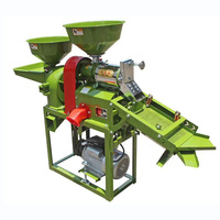 Machine combinée de décorticage, de broyage et de décorticage de céréales pour ferme (soja, maïs, riz paddy, blé) avec moteur haute capacité, marque SXV
