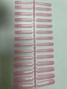 French Dual System <b>Nail</b> Forms Full Square Coffin Stiletto Plastic <b>Extension</b> Molds for <b>Nail</b> Art Design - Product Image 5