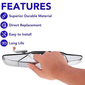 15915659 xe bên ngoài phụ kiện bên ngoài cửa xử lý 2007-2013 cho Chevy Silverado Tahoe GMC Sierra Yukon XL 15915149 15915150 - Product Image 1