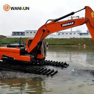 河川浚渫および潮干湿地資源開発用の水陸両用浚渫機 - Product Image 4