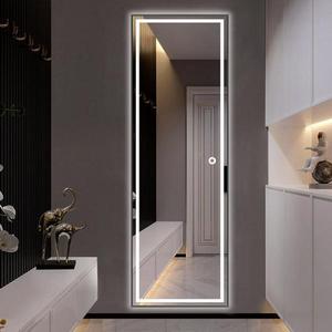 Espejo <span class=keywords><strong>de</strong></span> Maquillaje LED Digital para Barbería, Espejo Decorativo <span class=keywords><strong>de</strong></span> Cuerpo Entero, Espejo <span class=keywords><strong>de</strong></span> <span class=keywords><strong>Baño</strong></span> Inteligente Personalizado <span class=keywords><strong>con</strong></span> <span class=keywords><strong>Luz</strong></span> Iluminada - Product Image 5