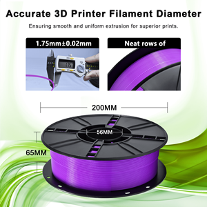Filamento de Alta Calidad al por Mayor de Fábrica IBOSS, 1 kg, Color Morado, Material de Impresión 3D, Filamento PLA+ de 1.75 mm, Filamento para Impresión 3D - Product Image 2