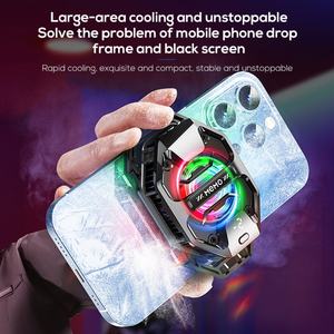 Ventilateur de refroidissement pour téléphone portable MEMO DL20, radiateur semi-conducteur, refroidisseur de téléphone pour jeux avec affichage de la température - Product Image 5