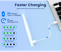 Kit Ujung Pena Stylus Pengganti Kecow Ujung Logam Kompatibel dengan Apple untuk HP Samsung untuk Galaxy Tab S6 Lite Merek Kecow