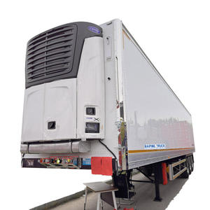 Semirremolque refrigerado con ruedas, de servicio pesado, semirremolque de 50 toneladas, fabricante, nuevo, 12 remolques de camión de acero - Product Image 6