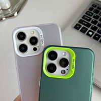 Étui de téléphone personnalisable de style Ins, antichoc, de couleur argent, de niche haut de gamme, pour iPhone 13 14 15 16 17 Pro Max