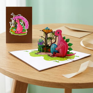 Cadeaux Décoration d'intérieur Tendances actuelles Carte pop-up 3D faite à la main en forme de cœur - Product Image 4
