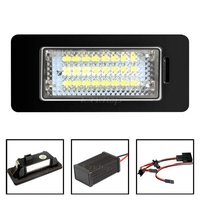 Luces LED para matrícula para Audi A1 A4 S4 B8 A5 S5 8T A6 C7 Q3 Q5 8R TT 8J VW Caddy Golf luces para matrícula de vehículo