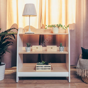 LM muebles para niños estantería Montessori estantería de madera para almacenamiento de libros para niños dormitorio escuela elegante <span class=keywords><strong>Librero</strong></span> niños librería - Product Image 2