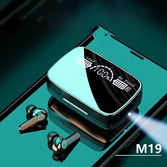 Linx M19 Tws Earbuds for Music with Flashlight and Charge Mobile Phone Headset Wireless From Headphone Manufacturer