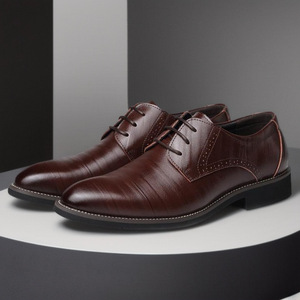 Chaussures en cuir pour homme, style décontracté et urbain, dernier design, vente en gros d'usine, personnalisables, pour le bureau et les occasions formelles, à prix abordable - Product Image 4
