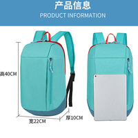 2025 ransel siswa tahan air untuk bersepeda mendaki musim panas berkemah tas olahraga cetakan Logo kustom