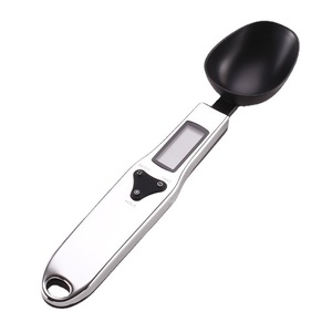 Spoon Scales Stainless Steel Digital LCD Display 0.1g Precision Kitchen Food Measuring Ingredient Scale With Battery Power - Product Image 2
