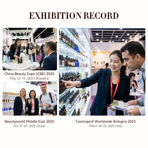 Bottiglia di profumo in vetro riutilizzabile stampabile da 30ml e 50ml 100ml in vetro chiaro quadrato rosso - Product Image 5