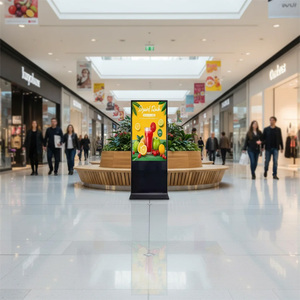 จอแสดงผลดิจิตอลแบบตั้งพื้นขนาด 43/49/55/65 นิ้ว สำหรับ<span class=keywords><strong>โฆษณา</strong></span> ป้ายดิจิตอล จอแสดงผล<span class=keywords><strong>โฆษณา</strong></span>แนวตั้งสำหรับร้านอาหารฟาสต์ฟู้ด เหมาะสำหรับเมืองอัจฉริยะ - Product Image 5
