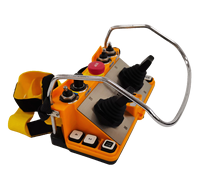 Télécommande industrielle à double joystick en métal / Télécommande industrielle sans fil étanche / Télécommande proportionnelle
