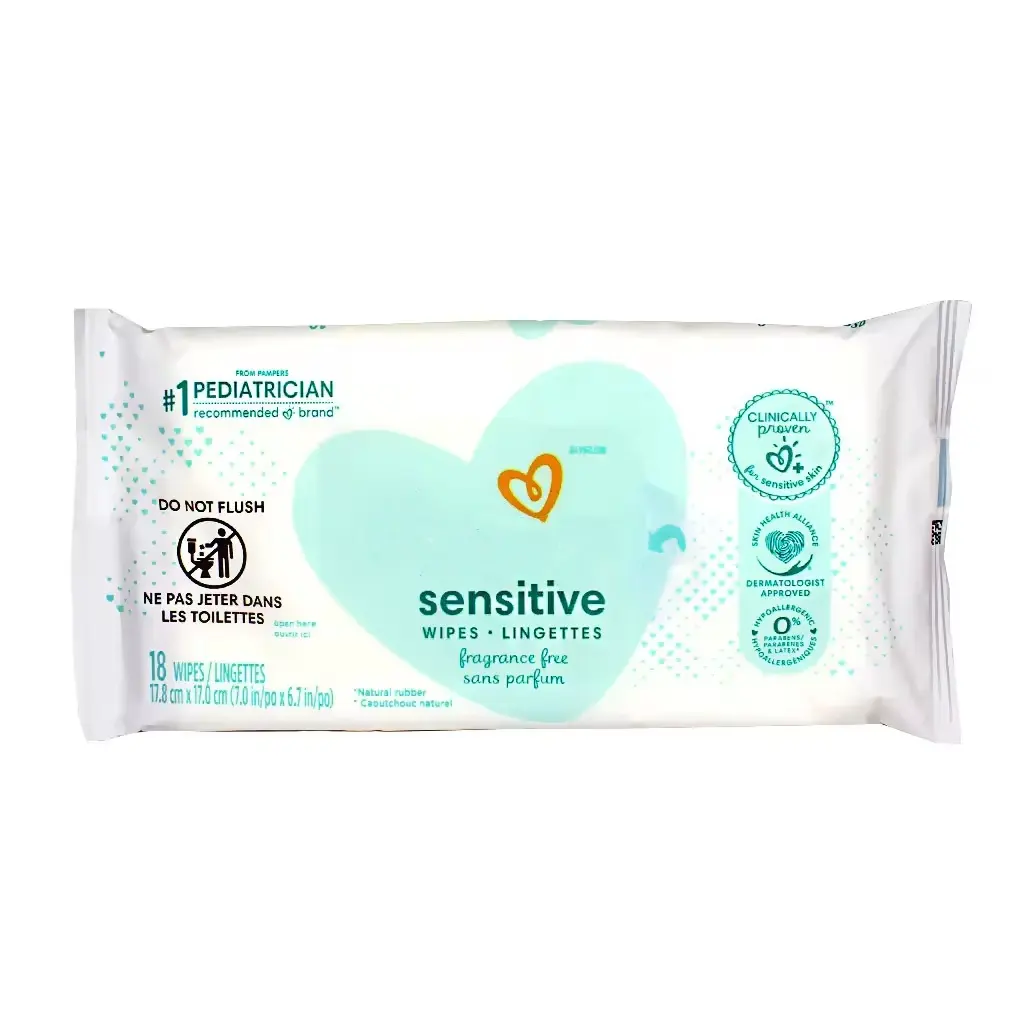 Wholesale Disposable Organic Soft Fragrance Free Sensitive Skin Care Baby Wipes