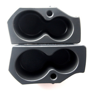 Portavasos para coche, para Dodge Ram 1500, 2500, 3500, 4500, 5500, lado derecho, plástico negro, soporte para asiento delantero - Product Image 1