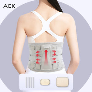 Cinturón de soporte trasero resistente con bandas elásticas dobles y tecnología de placa de memoria Suministro sanitario para el tratamiento de la <span class=keywords><strong>hernia</strong></span> de ciática - Product Image 6