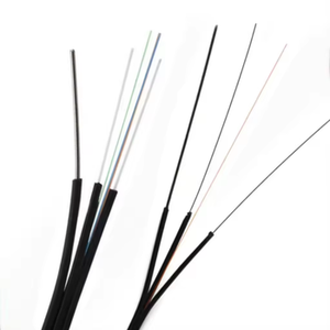Câble de dérivation extérieur OEM FTTH à 2 brins en <span class=keywords><strong>fibre</strong></span> G.657A avec fil autoportant de 1.0mm, étanche et résistant aux UV pour installation aérienne - Product Image 3