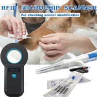 Iso11784/5 Fdx-B Handheld Dier 134.2Khz Hond Kat 2.12X12Mm 1.4X8Mm 1.25X7Mm Microchip Scanner