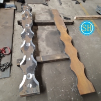 Grandes pièces de plaque de panneau en acier personnalisées Centre de portique CNC Services d'usinage Sanhui