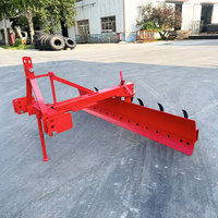 Raseuse agricole montée sur tracteur, attelage 3 points, lame de nivellement de terrain 4FT 5FT 6FT pour tracteurs agricoles de 18 à 60 CV