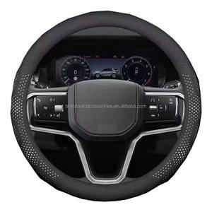 Housse de volant de voiture de luxe en caoutchouc PVC souple sur mesure avec usine de style de conception sportive personnalisée - Product Image 2