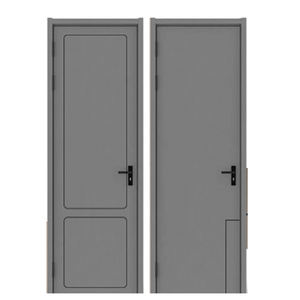 באיכות גבוהה pvc דלת עמיד למים דלת עיצוב מינימליסטי מודרני למטבח חדר אמבטיה פנימי רב תכליתי עבור חווה סופרמרקט - Product Image 3