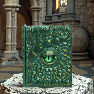 Durable Exquisite Dragon Eyes Embossed Resin Diary Three-Dimensional Embossed <strong>Notepad</strong> Promotional <strong>Blank</strong> <strong>Notebook</strong> - Product Image 1