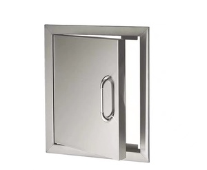 Puerta de armario de cocina exterior de acero inoxidable VICTORY 304, gran oferta para construcción de Isla de barbacoa SS para hoteles y restaurantes - Product Image 1