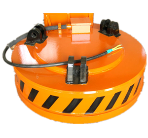 Imán de elevación de bobina, electroimán de elevación electromagnético de 500Kg, diámetro de 1,1 M, redondo para excavadora - Product Image 2