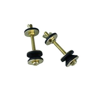 Toilettank Schroefbout Kits Toiletbak Tankfitting Bouten Met Moeren En Ringen Messing Vergulde Ijzeren Bouten - Product Image 6