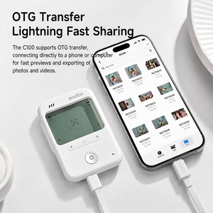 Cámara Godox C100 Portátil con Visor Transparente, <span class=keywords><strong>Mini</strong></span> Cámara Digital para Vlog, Transmisión en Vivo, Creadores de Contenido y Fotografía - Product Image 3