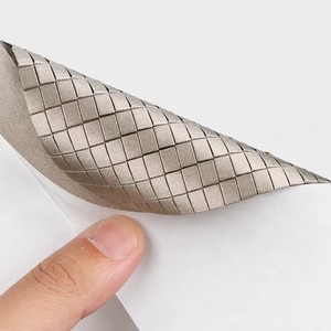 Ruban adhésif en mousse conductrice personnalisé, nickel-cuivre, blindage EMI, ignifuge, mousse PU noire pour boîtier électronique, mise à la terre, OEM - Product Image 3
