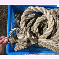 Maison pour animaux de compagnie en paille tressée de style japonais, écologique, pour petits animaux, design solide, utilisation dans le salon, bricolage
