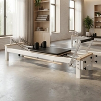 Reformer de Pilates de Aluminio Directo de Fábrica con Estructura Resistente y Sistema de Carruaje Silencioso para Uso Comercial en Estudios de Pilates